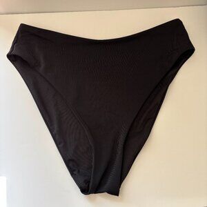 Victoria's Secret Large Black High Rise Bikini Bottom